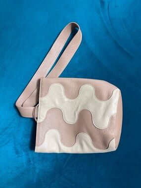 Prime Cut Waves Leather Sling Bag